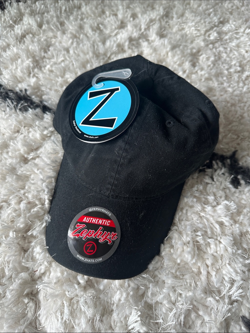 Black NWT Zephyr Dad Hat